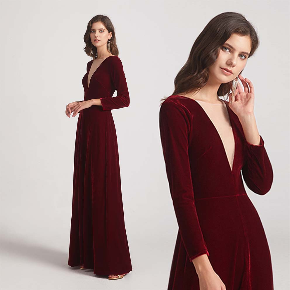 Five Bridesmaid Dresses For A Winter Wedding