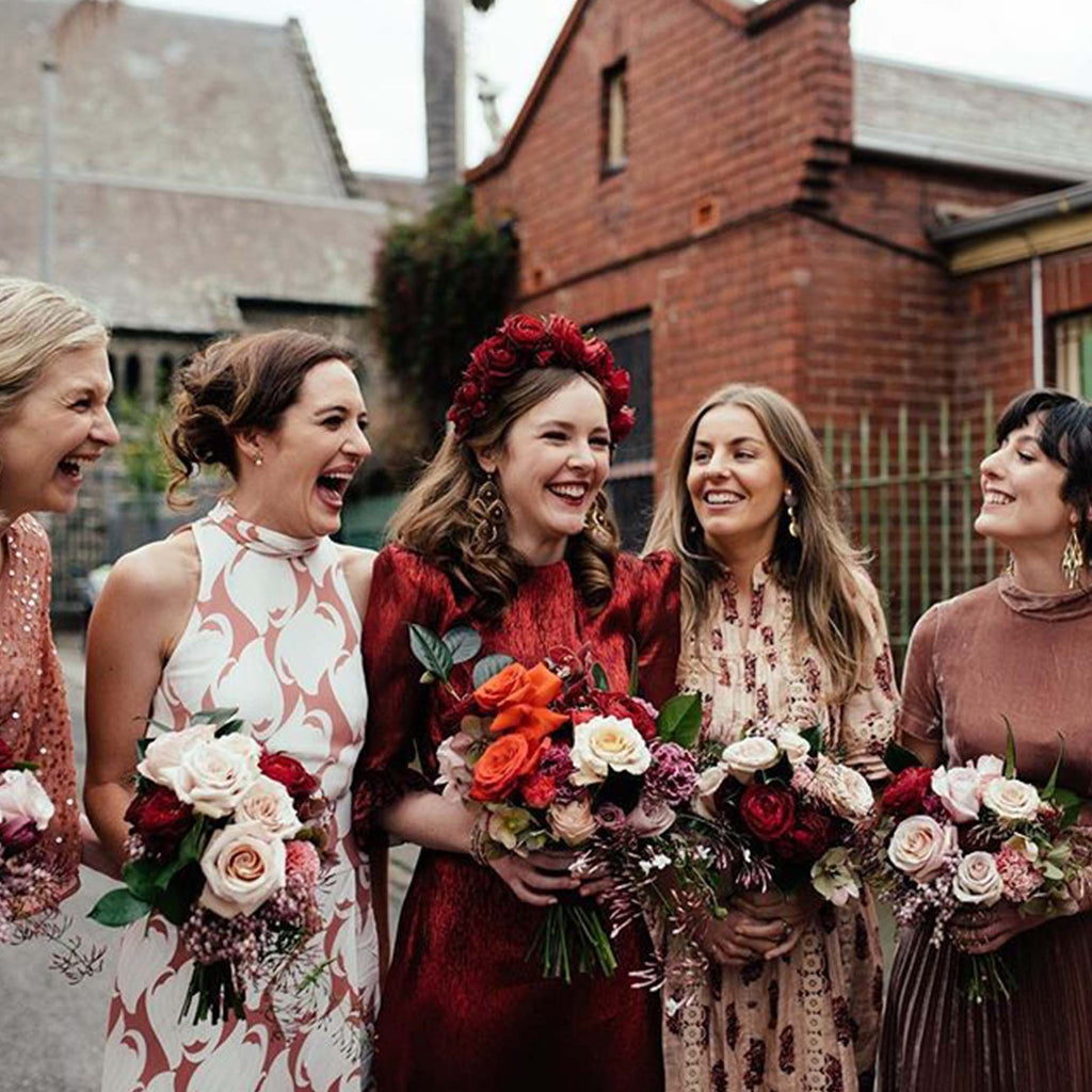 How Do I Choose A Bridesmaid Dress When The Bride Will Wear A Red Dress?