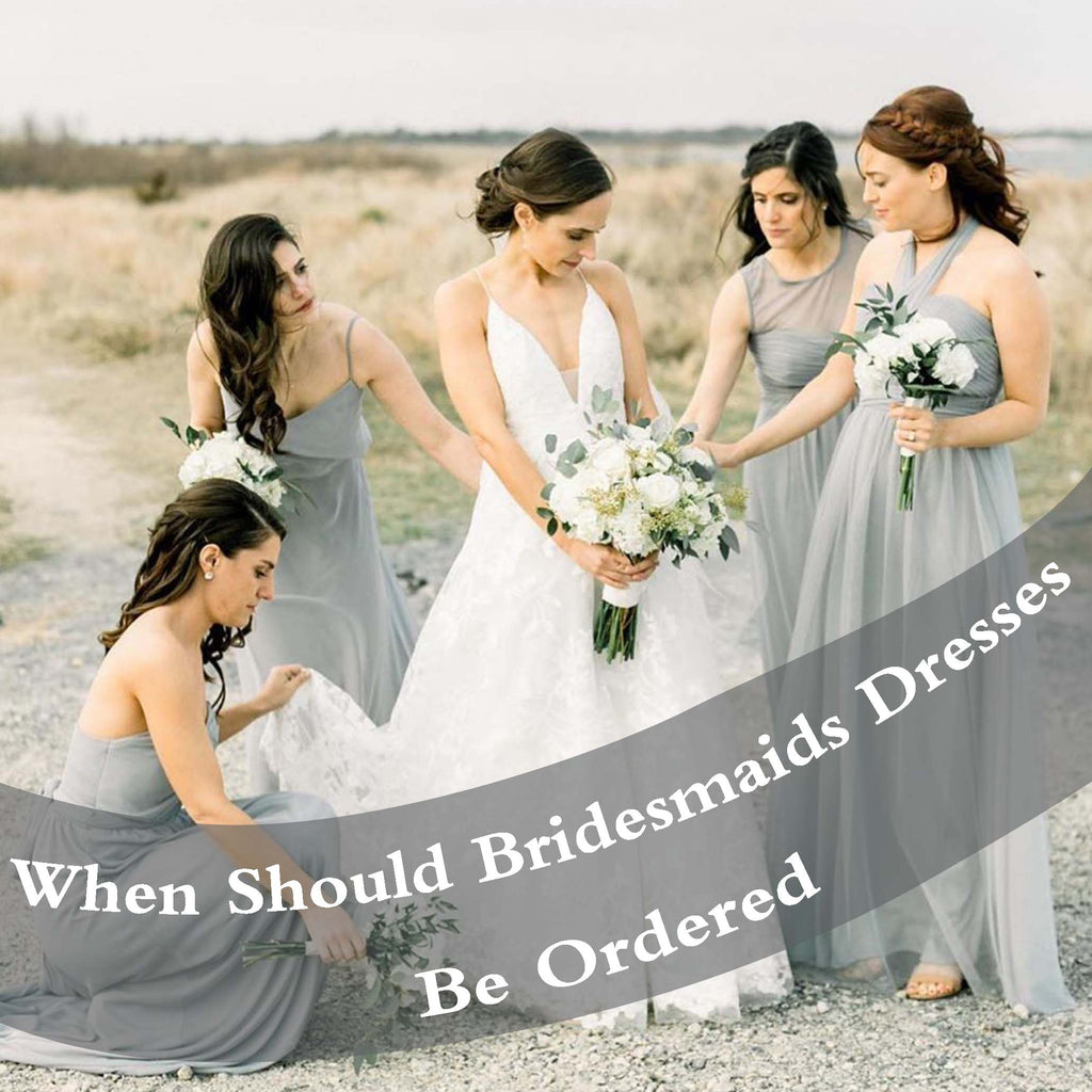 When Should Bridesmaids Dresses Be Ordered