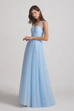  Light Blue Bridesmaid Dresses