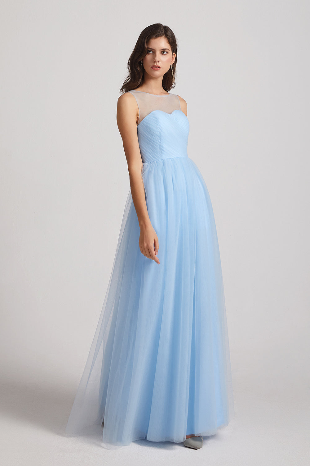 tulle gown for wedding party