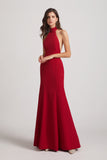 Backless Trumpet Gown