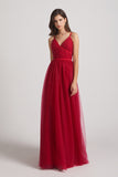 cheap tulle prom dresses