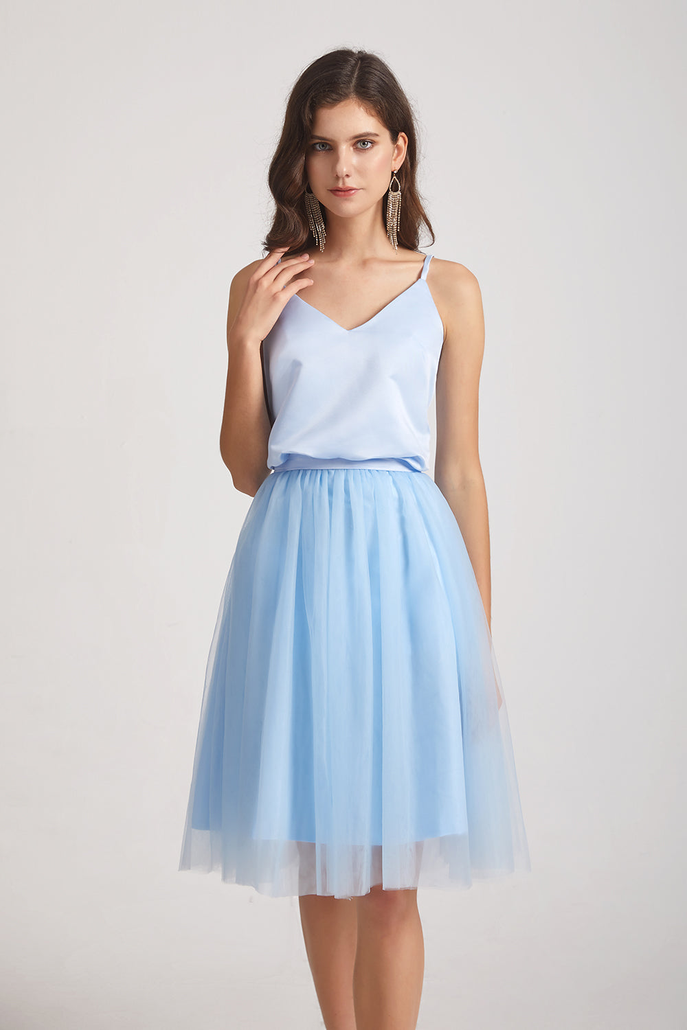 affordable  short bridesmaids dress