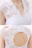 cap sleeve lace wedding dresses