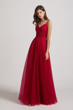 affordable tulle puffy prom dresses