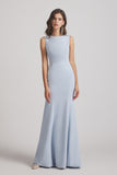 light blue Bridesmaid Dresses