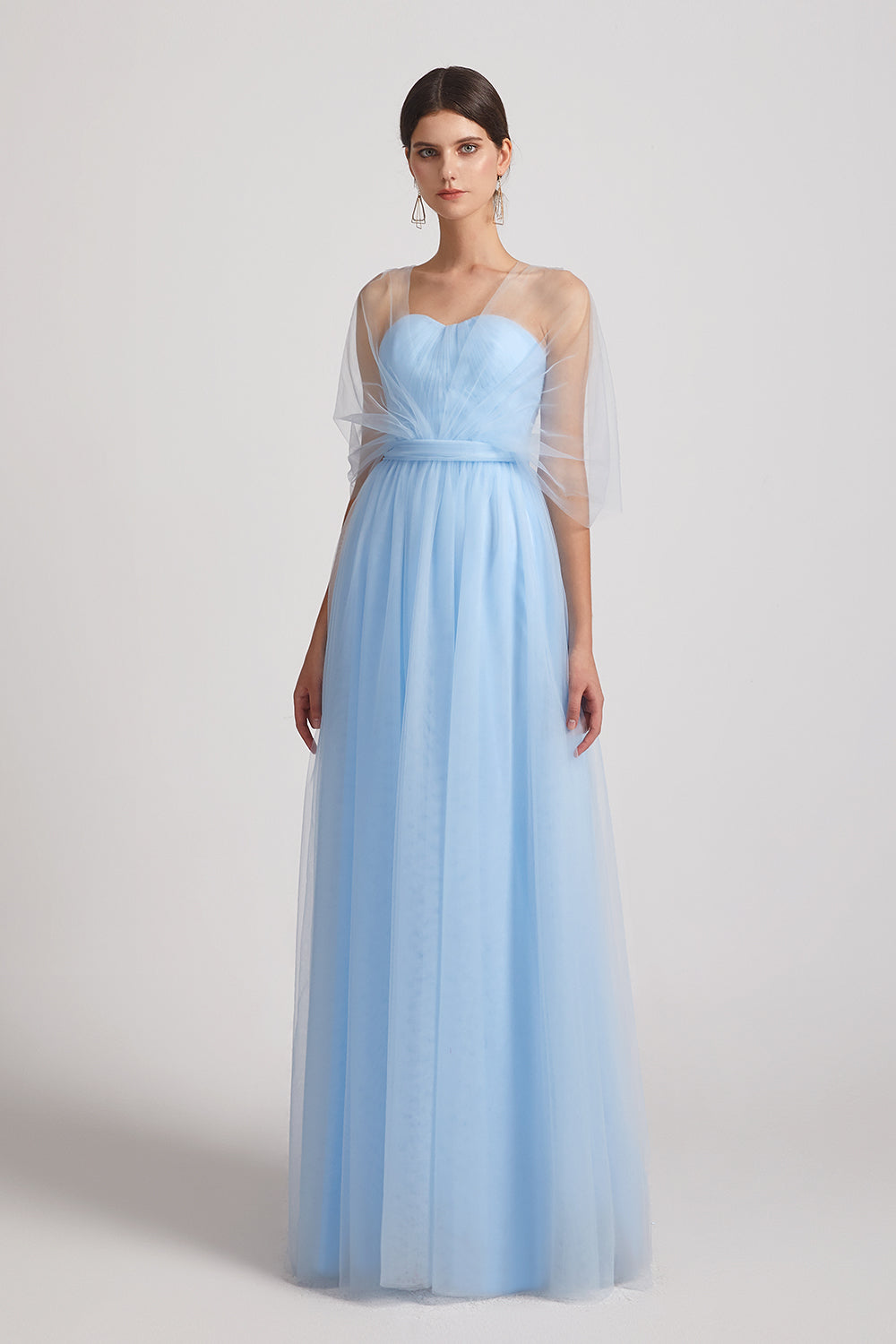 convertible a-line bridesmaid gowns
