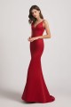 Sexy Spaghetti Straps V-Neck Fit and Flare Formal Gown