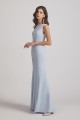 Jewel Sleeveless Open Back Trumpet Gown
