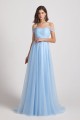 Sweetheart Backless Long Tulle Bridesmaid Dresses