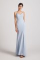 V-Neck Spaghetti Straps Trumpet Maxi Dresses