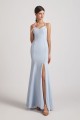 V-Neck Spaghetti Straps Trumpet Maxi Dresses